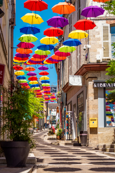 Rue commerçante Gabriel Cortel